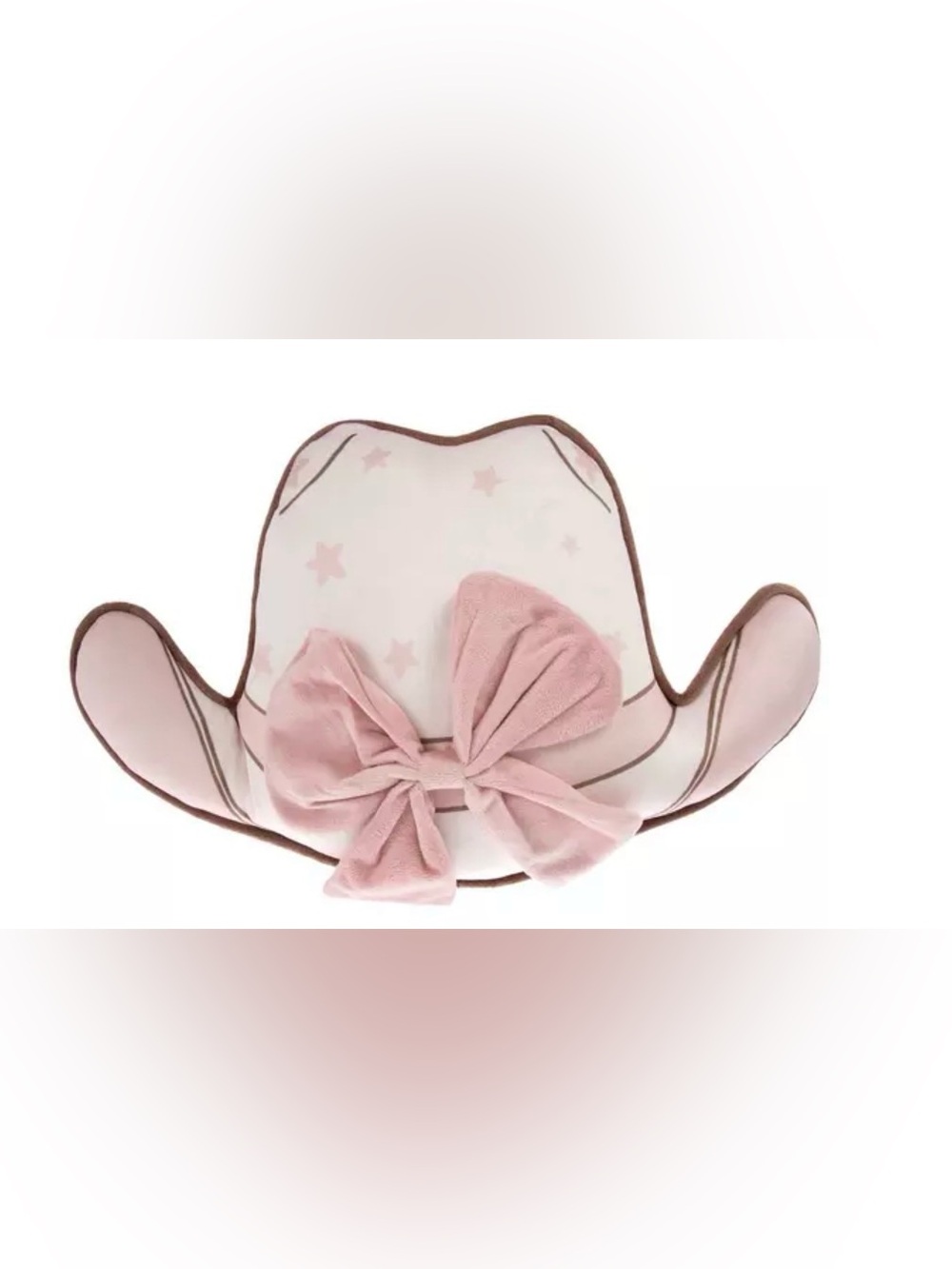 Pink Cowgirl Hat Pillow